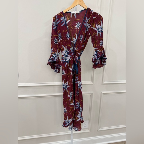 Diane Von Furstenberg Rollins Midi Dress - Picture 3 of 9